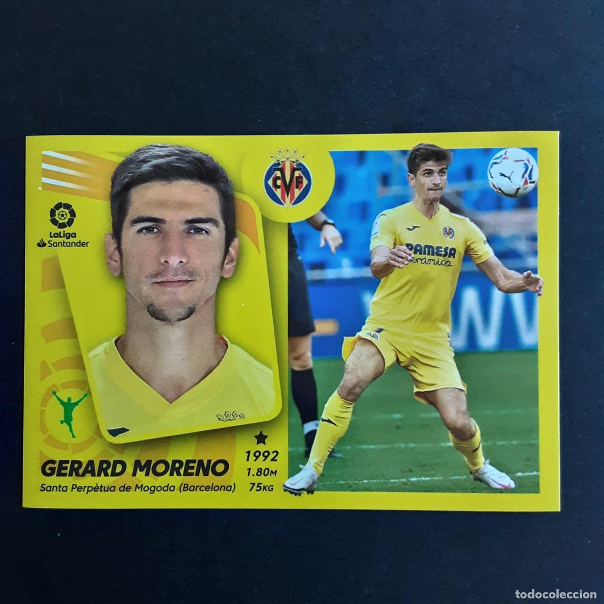 Football Stickers: CROMO LIGA 2021 2022 21 22 COLECCIONES ESTE PANINI N&ordm;19 GERARD MORENO-VILLARREAL NUNCA PEGADO