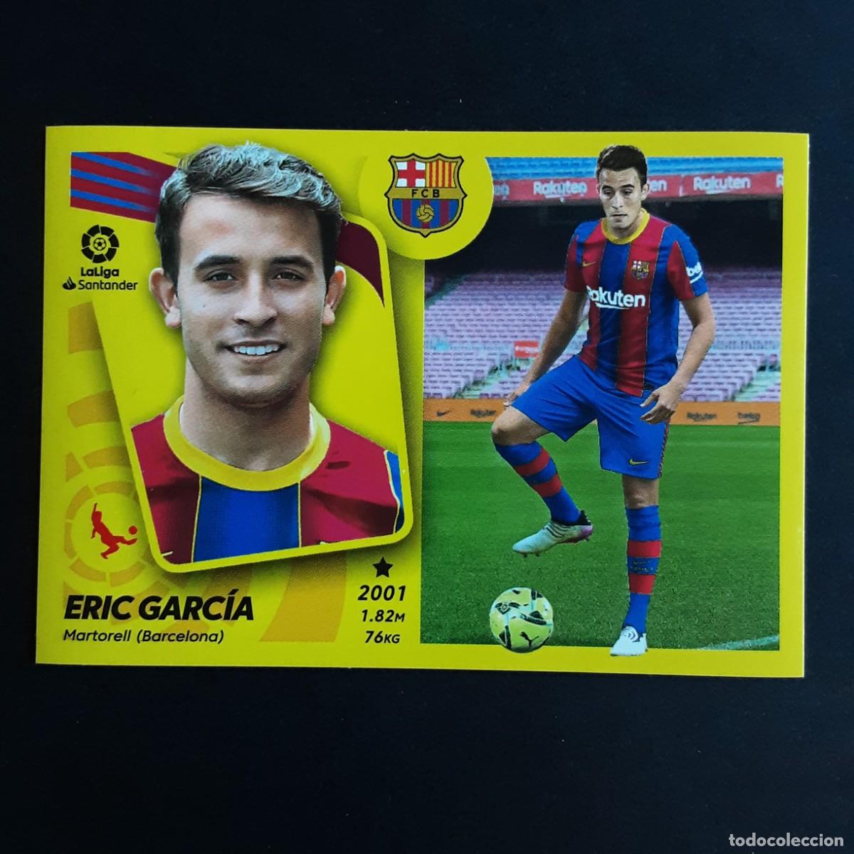 Cromos de f&uacute;tbol: CROMO LIGA 2021 2022 21 22 COLECCIONES ESTE PANINI FICHAJE N&ordm;4 ERIC GARCIA-BARCELONA NUNCA PEGADO