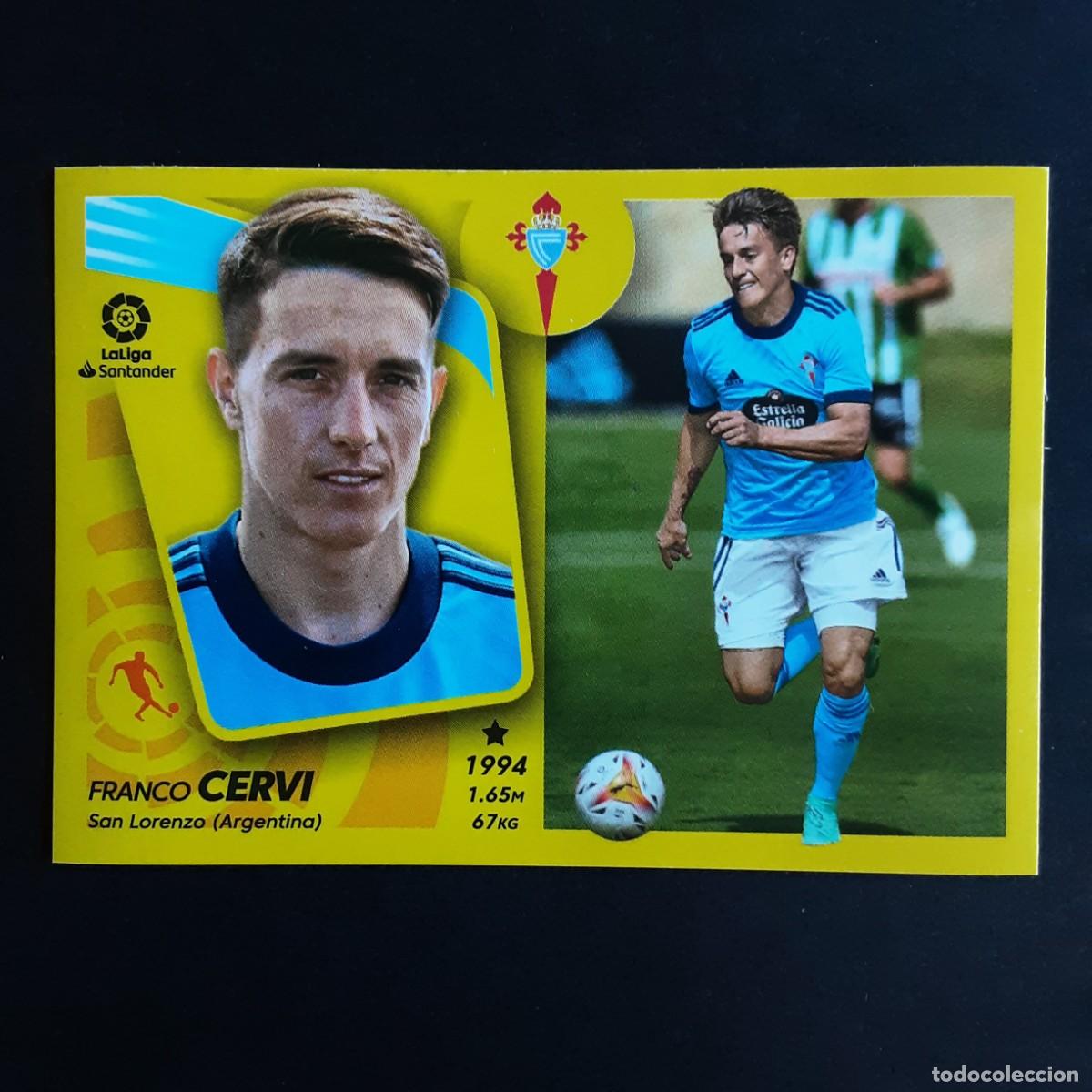 Cartes &agrave; collectionner de Football: CROMO LIGA 2021 2022 21 22 COLECCIONES ESTE PANINI FICHAJE N&ordm;11 CERVI-CELTA NUNCA PEGADO