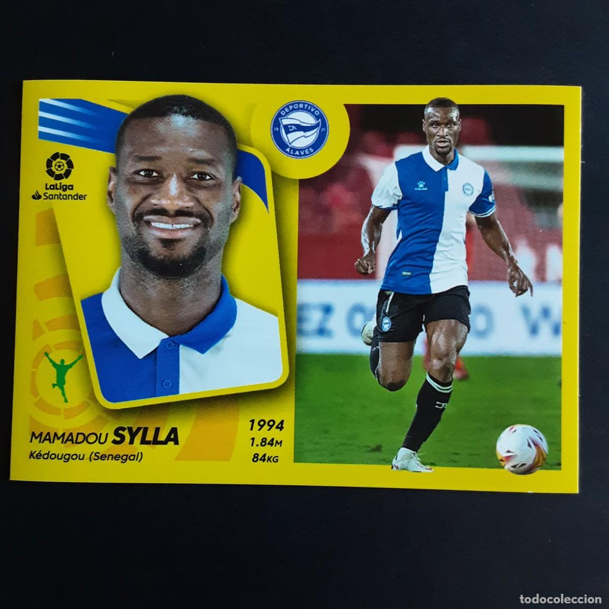 Cartes &agrave; collectionner de Football: CROMO LIGA 2021 2022 21 22 COLECCIONES ESTE PANINI FICHAJE N&ordm;17 BIS SYLLA-ALAVES NUNCA PEGADO