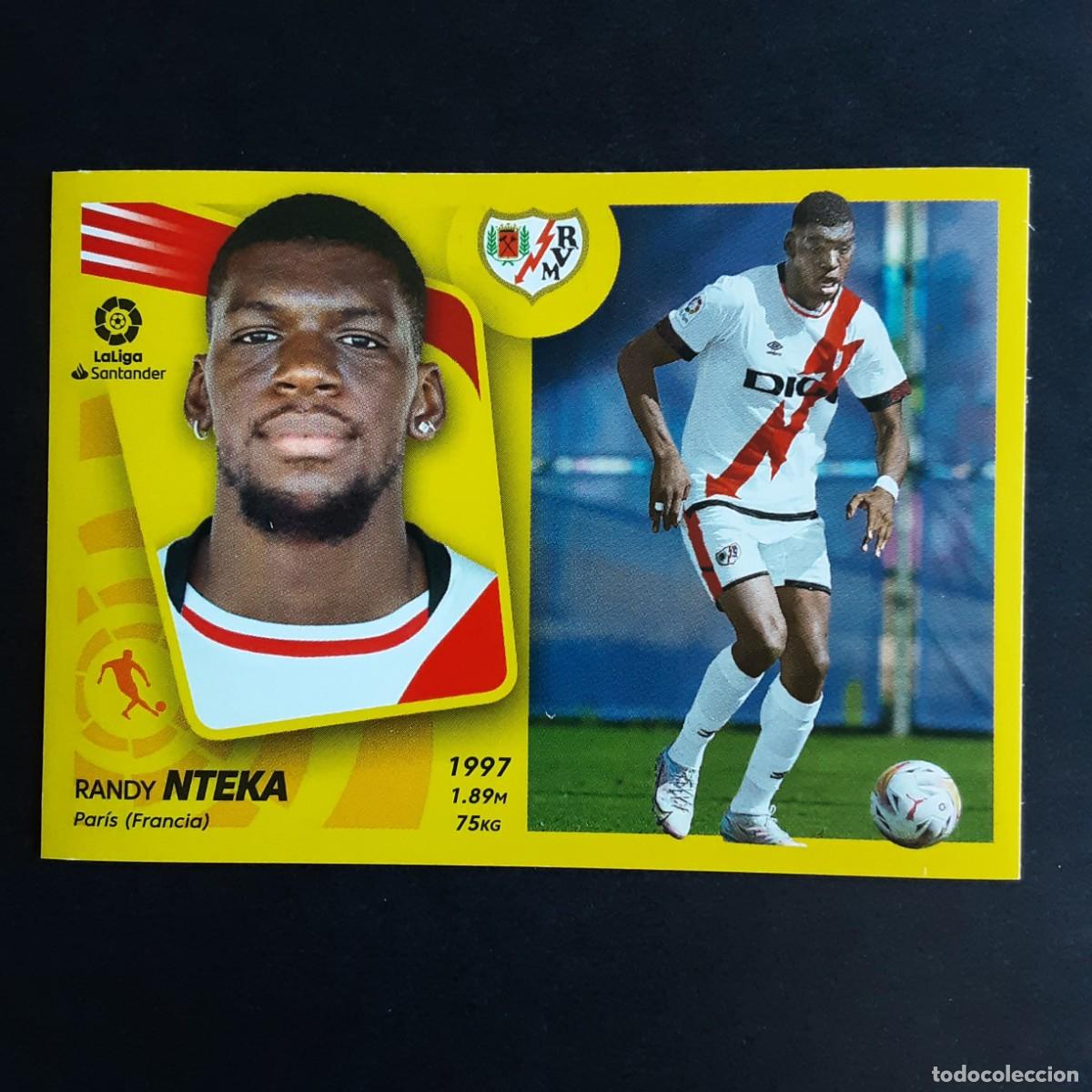 Cartes &agrave; collectionner de Football: CROMO LIGA 2021 2022 21 22 COLECCIONES ESTE PANINI FICHAJE N&ordm;25 NTEKA-R.VALLECANO NUNCA PEGADO