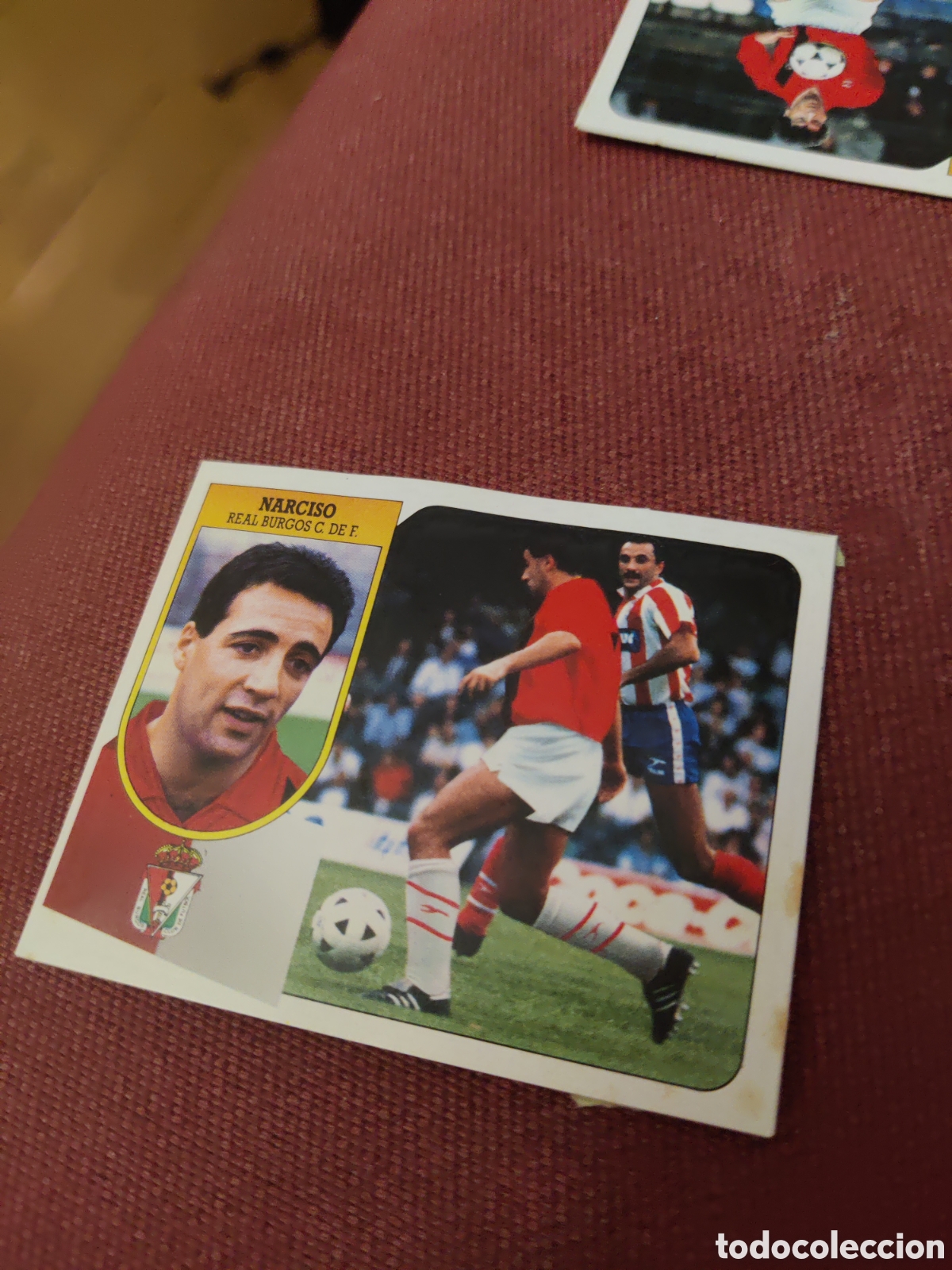 Cromos de f&uacute;tbol: Narciso pe&ntilde;a este 1991 1992 91 92 - Foto 1
