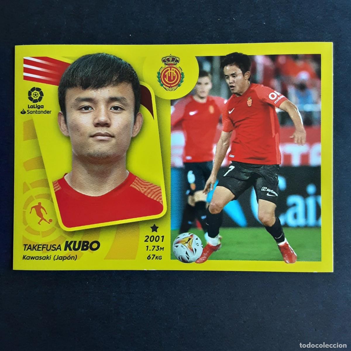 Cromos de F&uacute;tbol: CROMO LIGA 2021 2022 21 22 COLECCIONES ESTE PANINI FICHAJE N&ordm;30 KUBO-MALLORCA NUNCA PEGADO