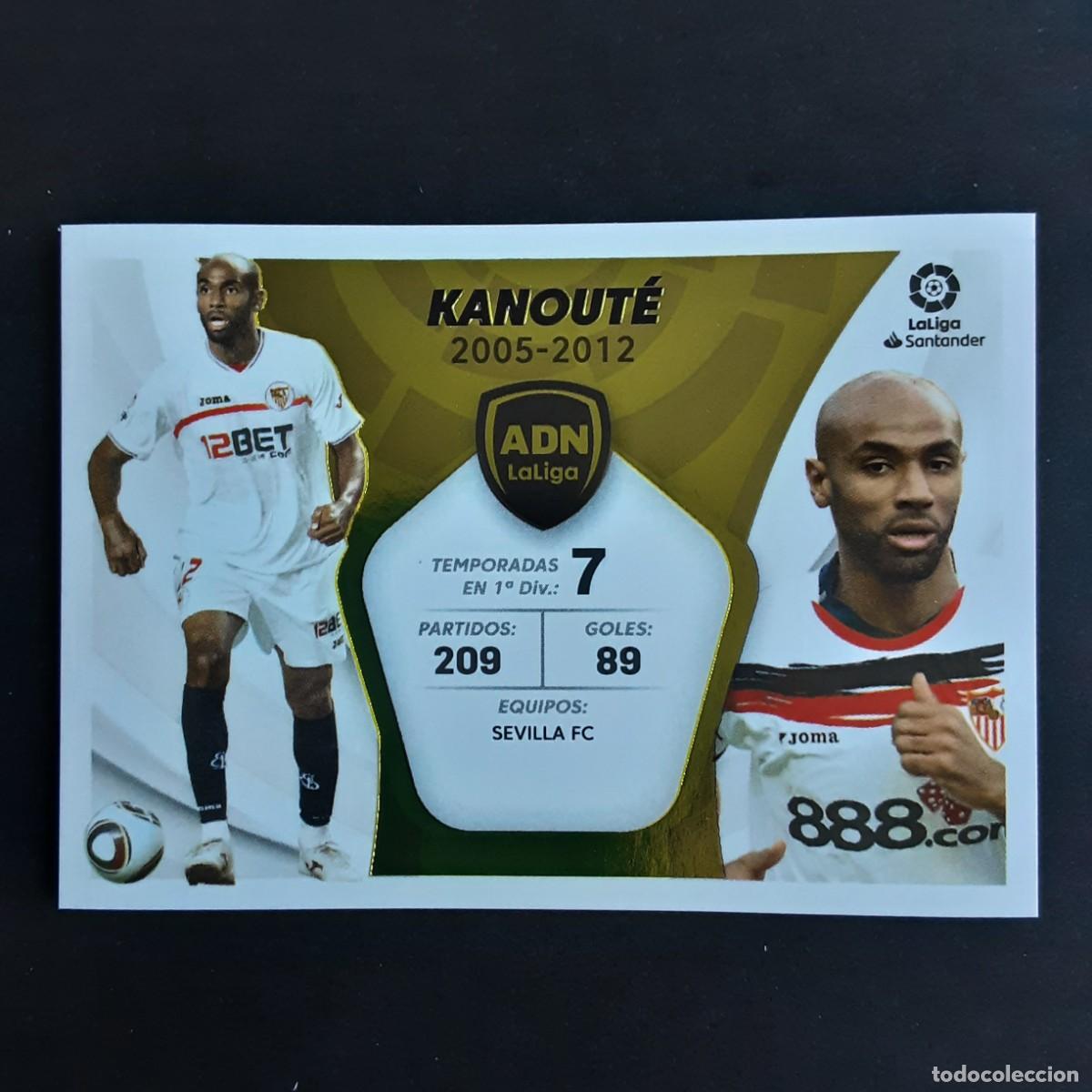 Cromos de f&uacute;tbol: CROMO LIGA 2021 2022 COLECCIONES ESTE PANINI ADN LA LIGA N&ordm;16 KANOUTE-SEVILLA NUNCA PEGADO