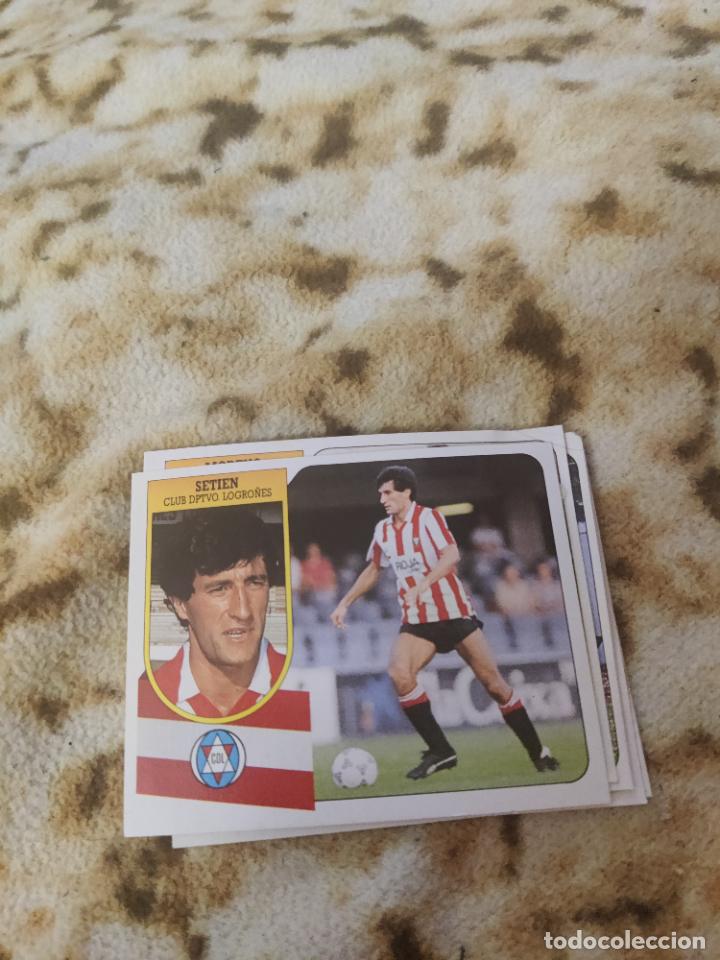 Cromos de f&uacute;tbol: setien logro&ntilde;es este 1991 1992 91 92 despegado - Foto 1