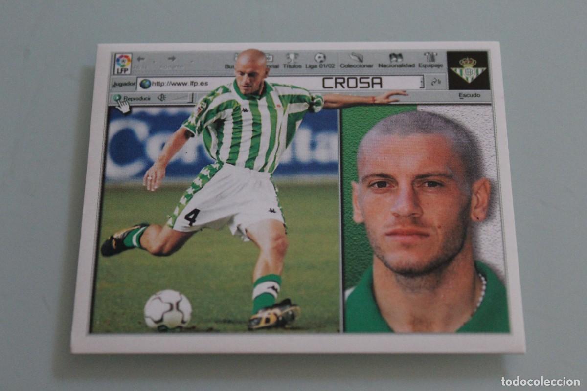 Cromos de f&uacute;tbol: ESTE 01 02 CROSA COLOCA SIN PEGAR - Foto 1