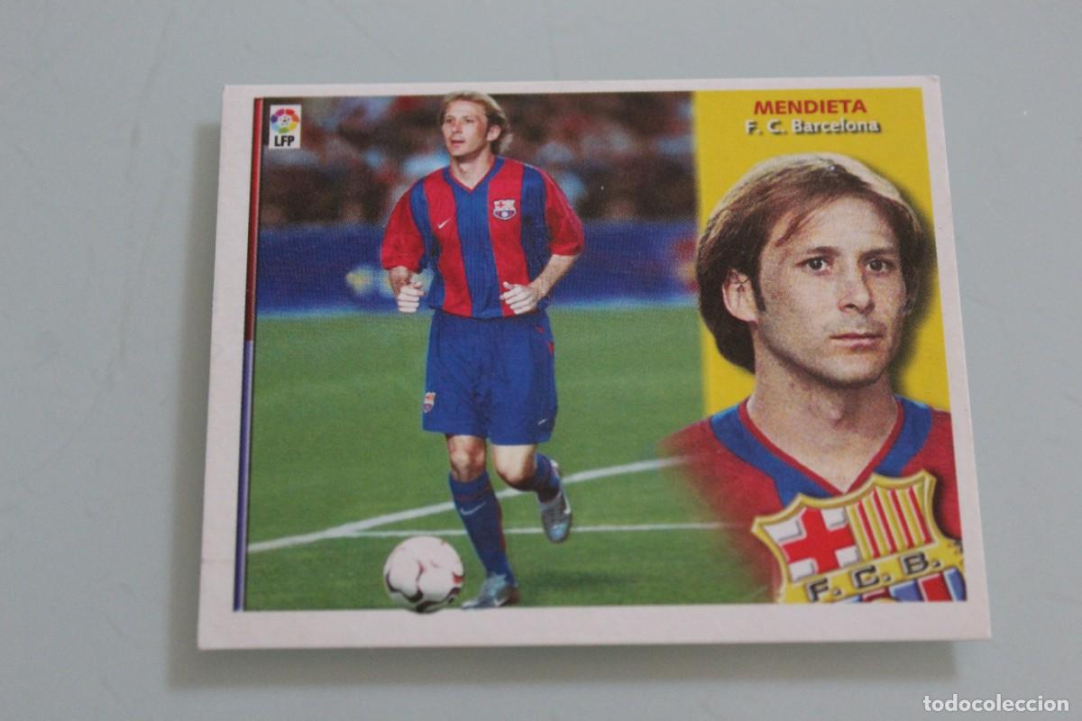 Cromos de f&uacute;tbol: ESTE 02 03 MENDIETA COLOCA VERSI&Oacute;N 1 SIN PEGAR - Foto 1