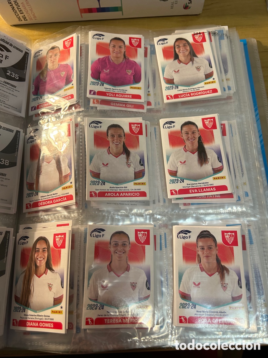 colección completa (397) liga femenina 2023-24 - Compra venta en  todocoleccion