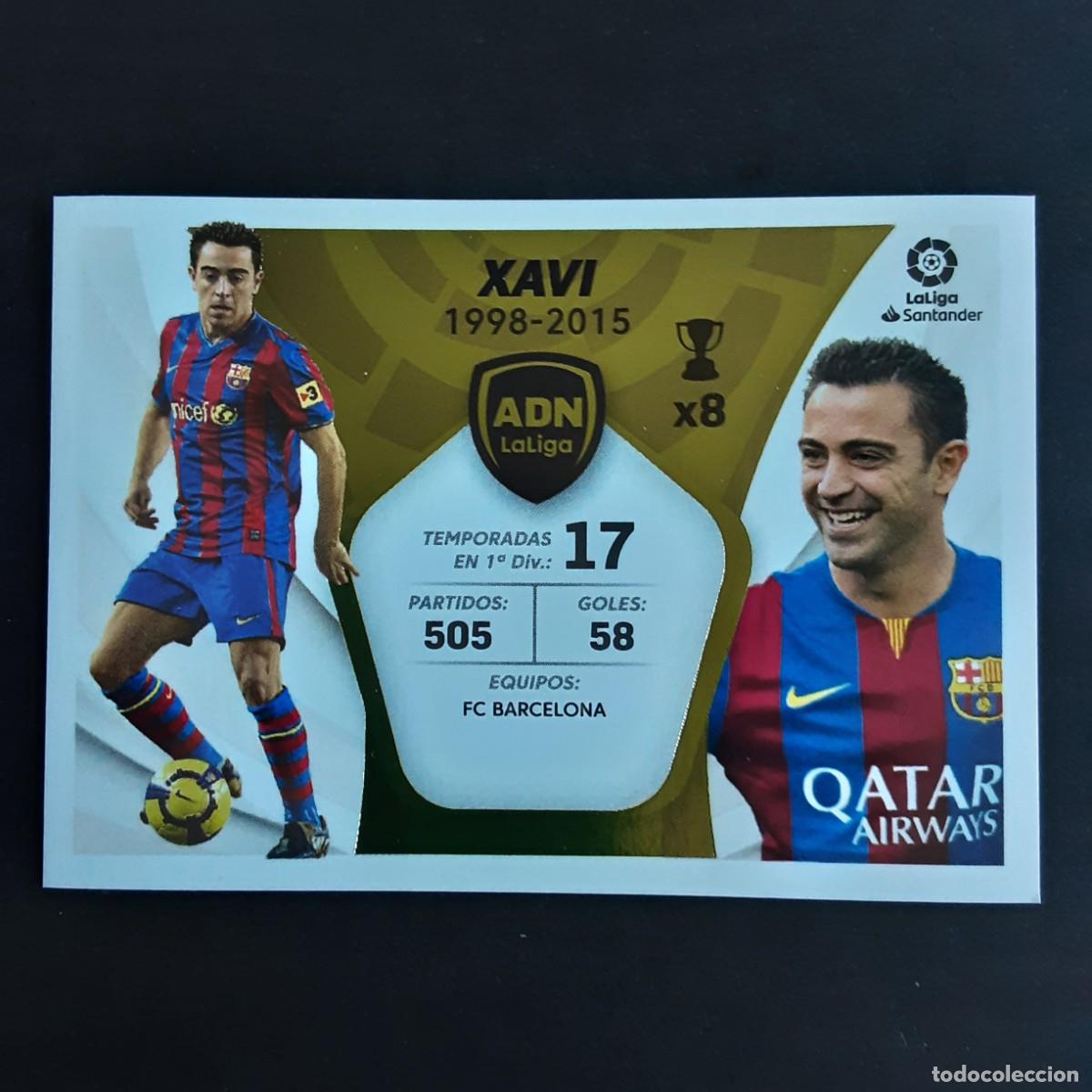 Cromos de f&uacute;tbol: CROMO LIGA 2021 2022 COLECCIONES ESTE PANINI ADN LA LIGA N&ordm;31 XAVI-BARCELONA NUNCA PEGADO