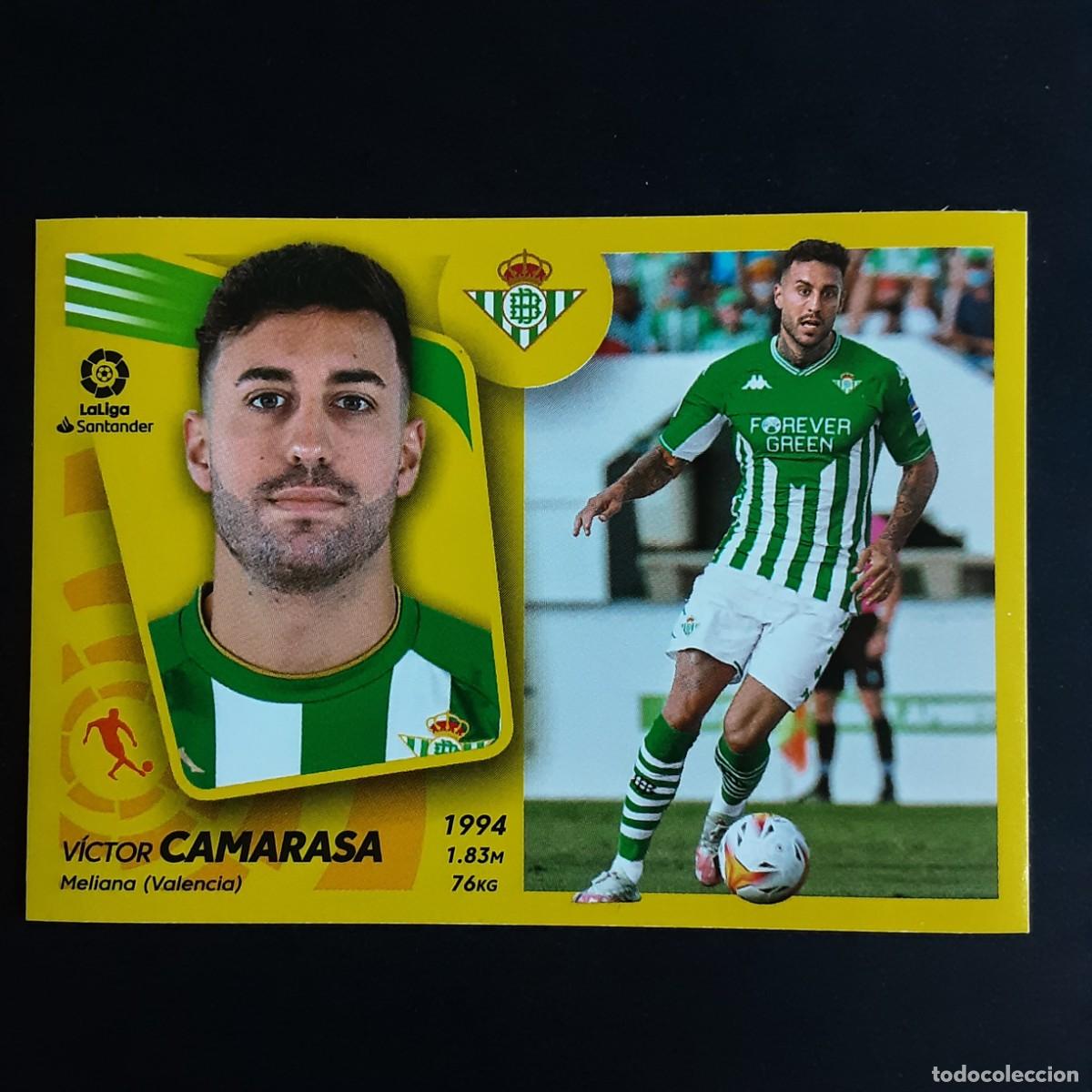 Cartes &agrave; collectionner de Football: CROMO LIGA 2021 2022 COLECCIONES ESTE PANINI COLOCA N&ordm;12 BIS CAMARASA-BETIS NUNCA PEGADO
