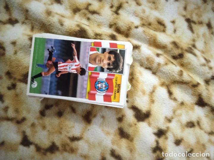 Cromos de f&uacute;tbol: setien logro&ntilde;es este 1990 1991 90 91 despegado - Foto 1