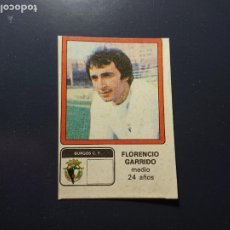 Cromos de Fútbol: GARRIDO DEL BURGOS ALBUM VULCANO LIGA 1976 - 1977 ( 76 - 77 )