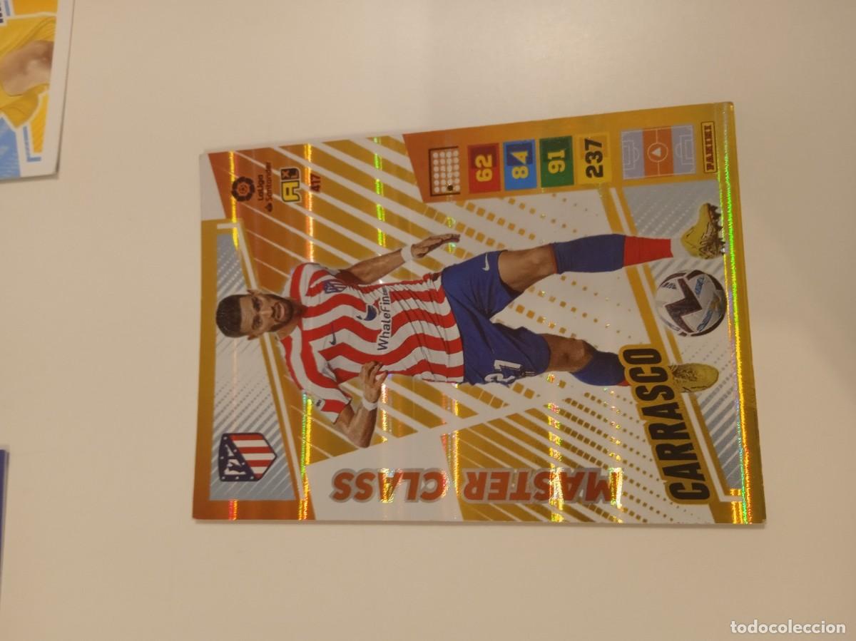 Cartes &agrave; collectionner de Football: C-GTL39 CROMO FICHA PANINI ADRENALYN XL 2022 2023 22 23 MASTER CLASS CARRASCO ATLETICO MADRID