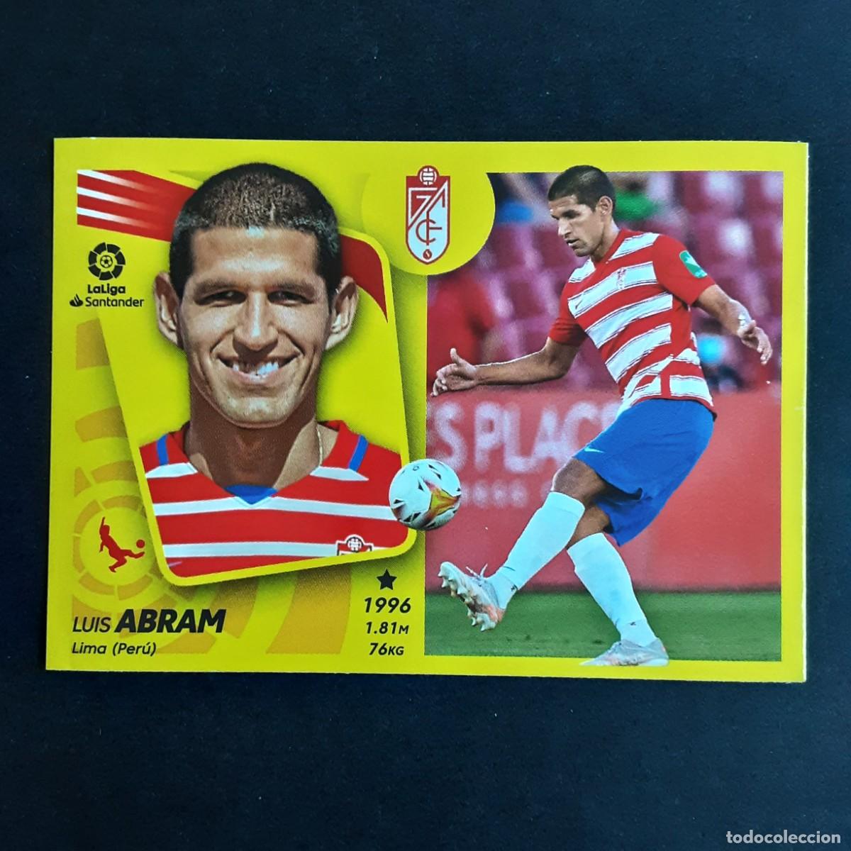 Cromos de F&uacute;tbol: CROMO LIGA 2021 2022 COLECCIONES ESTE PANINI COLOCA N&ordm;10 BIS ABRAM-GRANADA NUNCA PEGADO