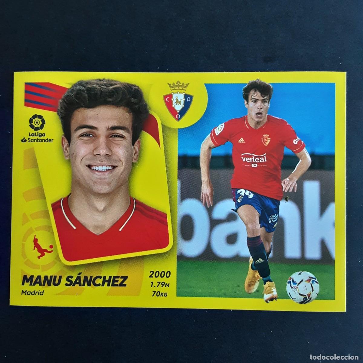 Cromos de F&uacute;tbol: CROMO LIGA 2021 2022 COLECCIONES ESTE PANINI COLOCA N&ordm;11 BIS MANU SANCHEZ-OSASUNA NUNCA PEGADO