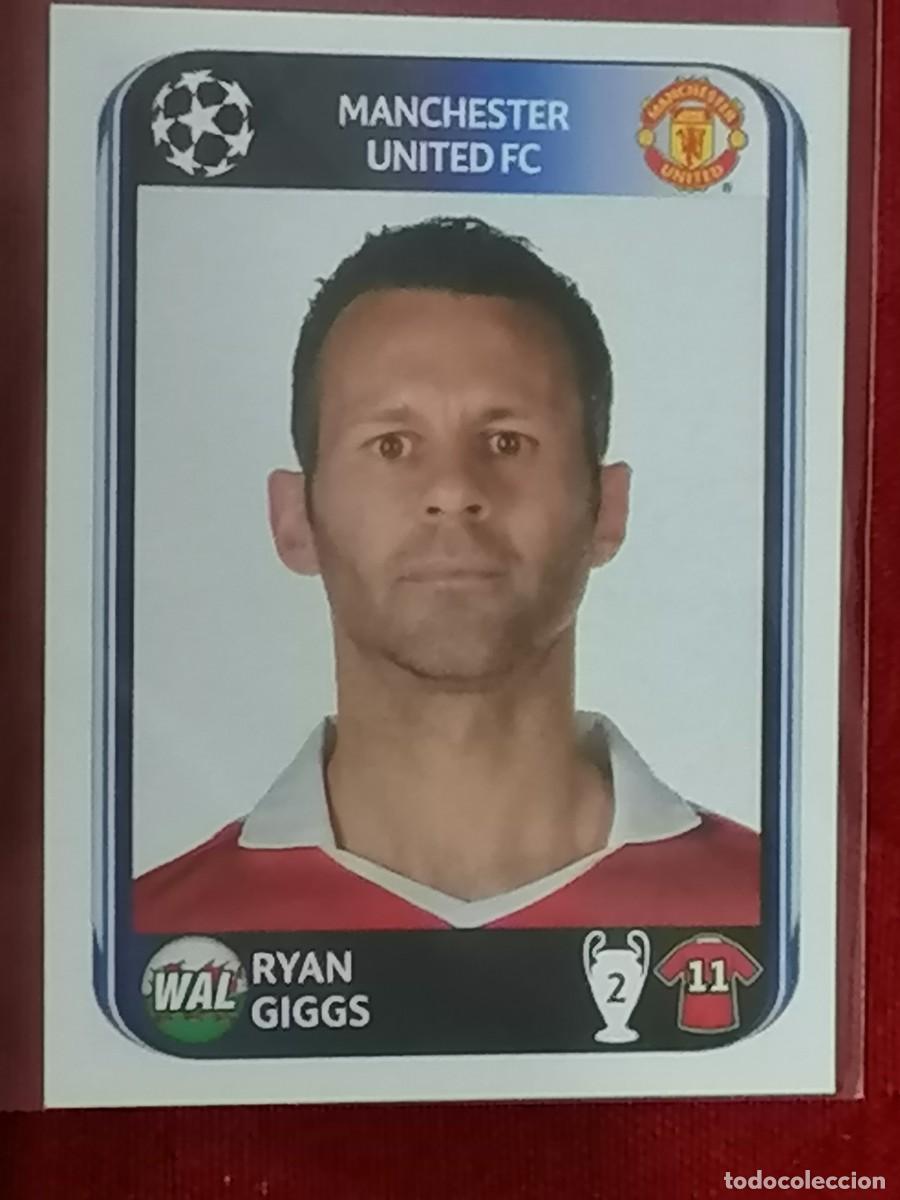 Cromos de Futebol: 149 RYAN GIGGS MANCHESTER UNITED PANINI CHAMPIONS LEAGUE UEFA 2010 2011 FUTBOL 10 11