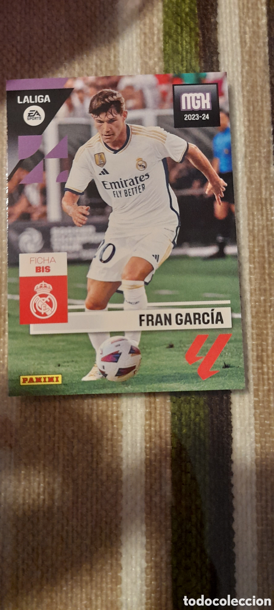 Cromos de f&uacute;tbol: Fran Garc&iacute;a 242 bis MGK - Foto 1