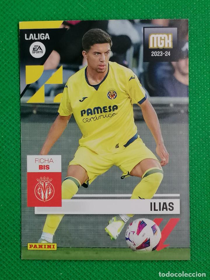 Cromos de F&uacute;tbol: 376 BIS ILIAS VILLARREAL EDICION LIMITADA MEGACRACKS 2023 2024 23 24