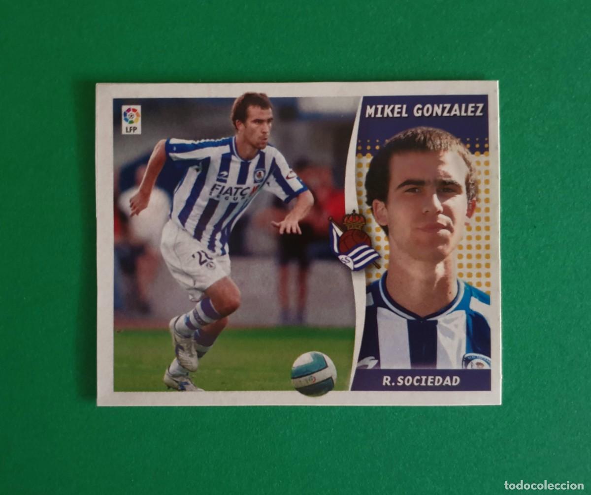 Cromos de F&uacute;tbol: MIKEL GONZ&Aacute;LEZ (FICHAJE MERCADO INVIERNO) - REAL SOCIEDAD - EDICIONES ESTE 2006-07 - 06/07 (NUEVO)
