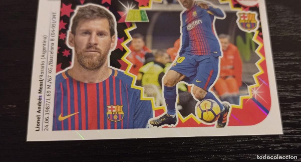 Cromos de f&uacute;tbol: -ESTE 18-19 : MESSI ( BARCELONA ) - Foto 3