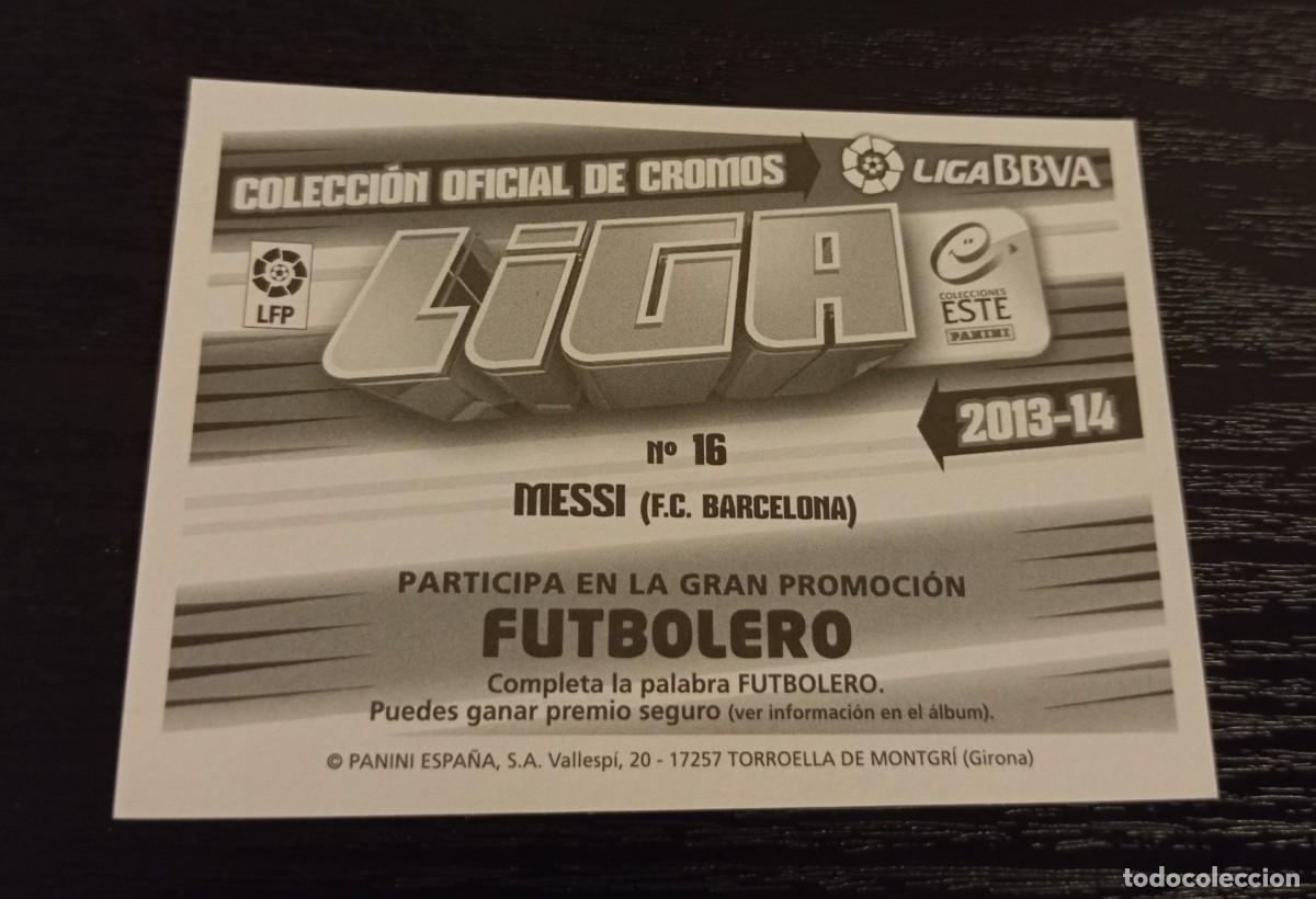 Cromos de f&uacute;tbol: -ESTE 13-14 : MESSI ( BARCELONA ) - Foto 2