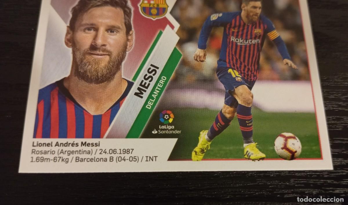 Cromos de f&uacute;tbol: -ESTE 19-20 : MESSI ( BARCELONA ) - Foto 3