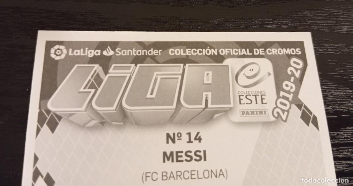 Cromos de f&uacute;tbol: -ESTE 19-20 : MESSI ( BARCELONA ) - Foto 5