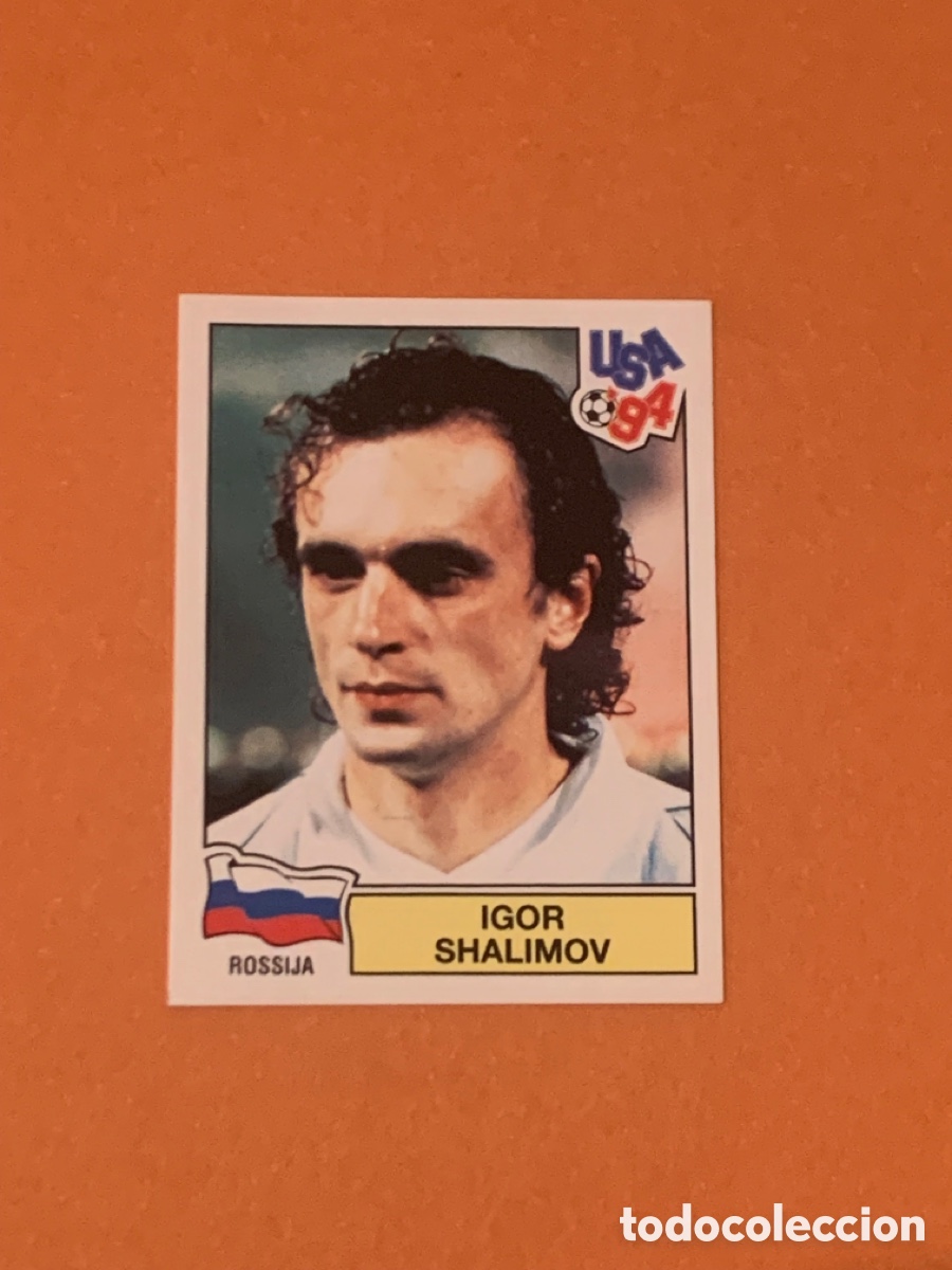 Cromos de f&uacute;tbol: 120 Shalimov Rusia 94 MUNDIAL USA 1994 PANINI. Nunca pegado