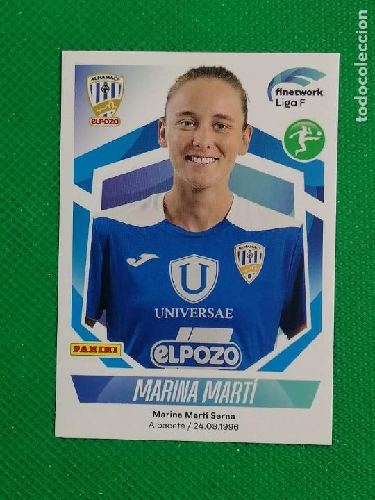 Cromos de f&uacute;tbol: 81 MARINA MARTI ALHAMA ELPOZO LIGA F FEMENINA 2022 2023 22 23