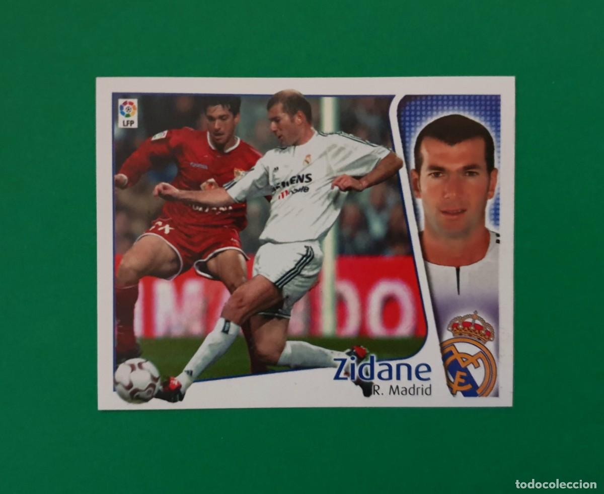 Cromos de F&uacute;tbol: ZIDANE - REAL MADRID - EDICIONES ESTE 2004-05 - 04/05 (NUEVO)
