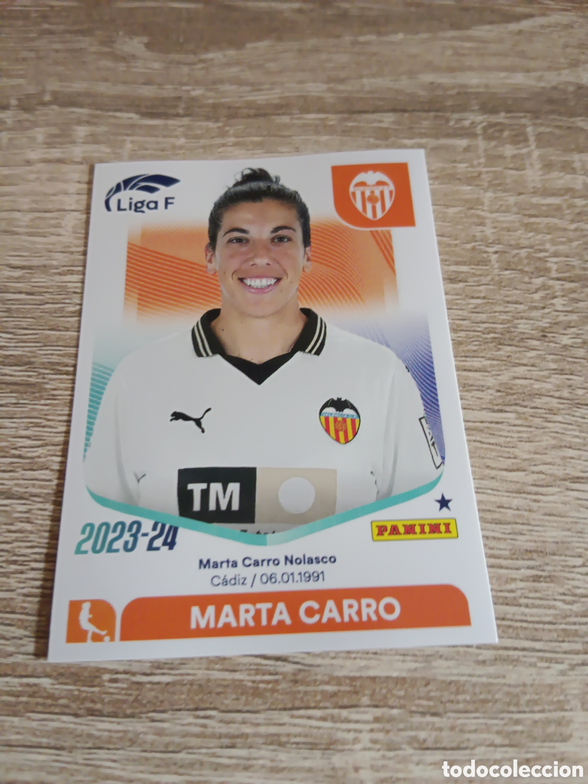 Fu&szlig;ball-Sticker: Panini liga femenina 2023 2024 23 24 291 Marta Carro Valencia