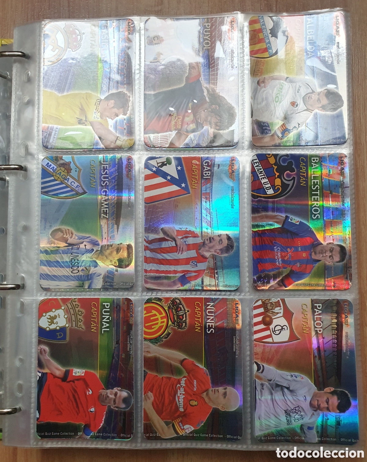 Cromos de Futebol: MUNDICROMO 2012 2013 CAPITANES RAYAS LOTE COMPLETO