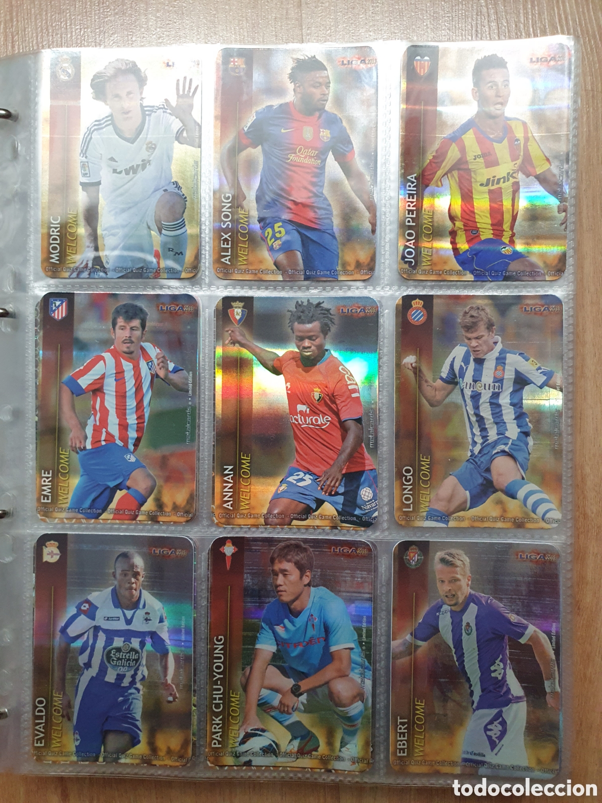 Figurine di Calcio: MUNDICROMO 2012 2013 WELCOME RAYAS LOTE COMPLETO