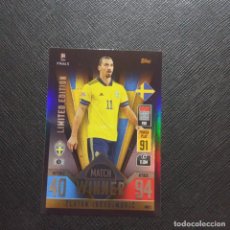 Cromos de Fútbol: IBRAHIMOVIC SUECIA TOPPS MATCH ATTAX ROAD FINALS UEFA NATIONS LEAGUE 2022 A71 PG3 LIMITED EDITION