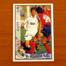 Cromos de Fútbol: REAL MADRID - Nº 17 GUTI - MUNDICROMO FICHA DE LA LIGA 1997-1998, 97-98