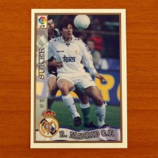 Cromos de Fútbol: REAL MADRID - Nº 18 SUKER - MUNDICROMO FICHA DE LA LIGA 1997-1998, 97-98