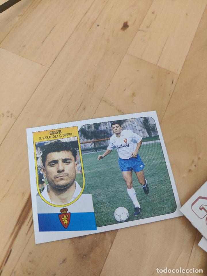Fu&szlig;ball-Sticker: salva azaragoza este 1991 1992 91 92 despegado trading card