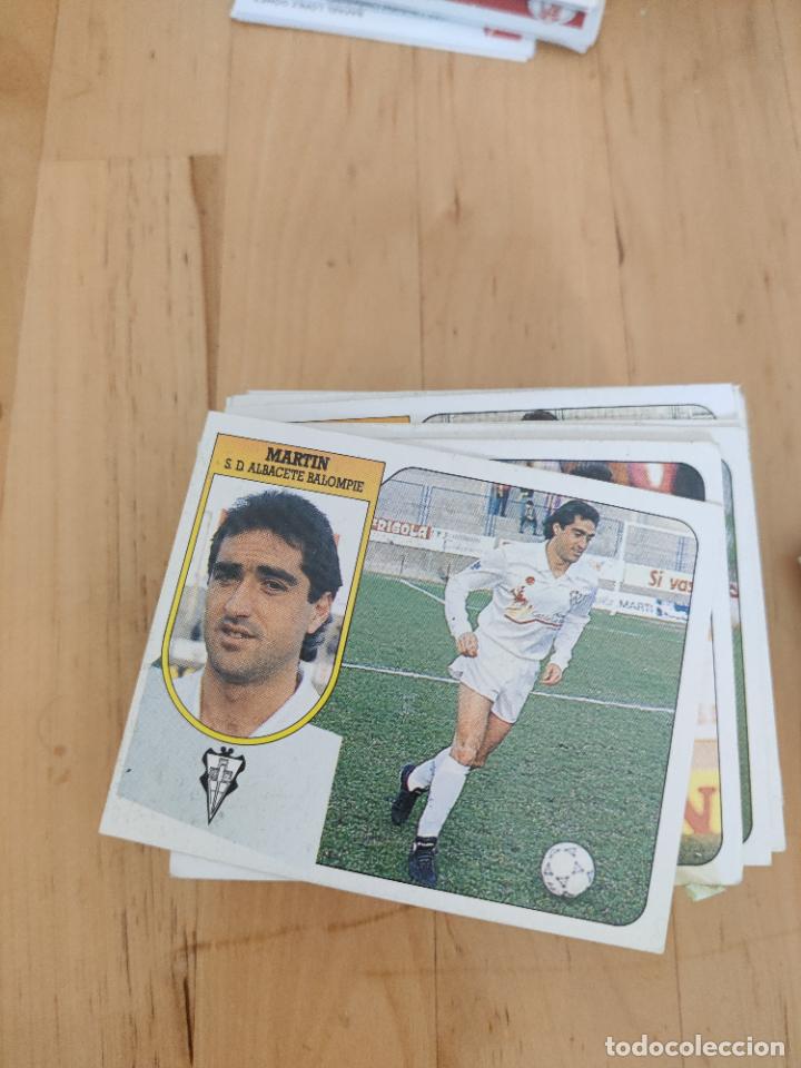 Fu&szlig;ball-Sticker: martin albacete este 1991 1992 91 92 despegado trading card