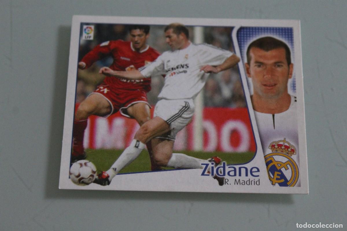 Cromos de f&uacute;tbol: ESTE 04 05 ZIDANE SIN PEGAR - Foto 1