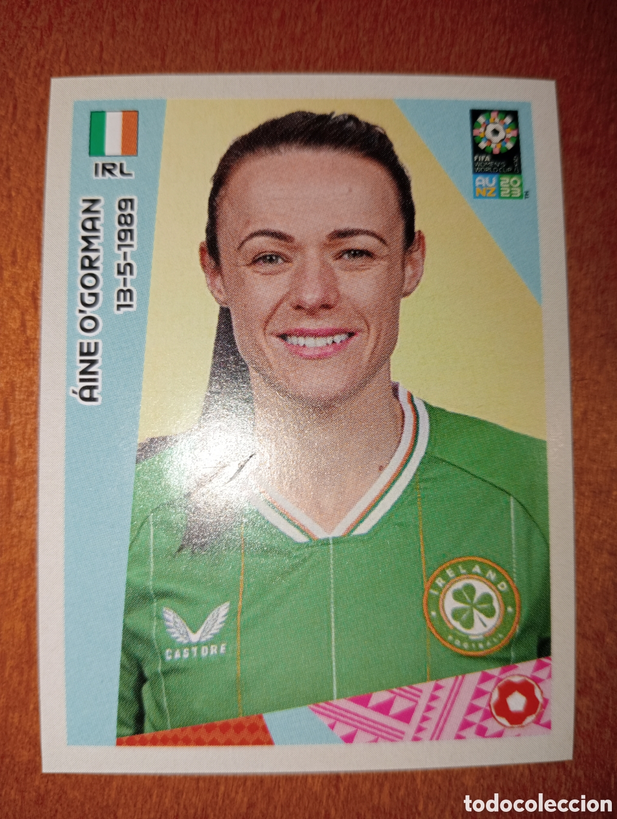 Fu&szlig;ball-Sticker: Aine O'Gorman n&deg;92 Fifa Women's World Cup 2023 Irlanda
