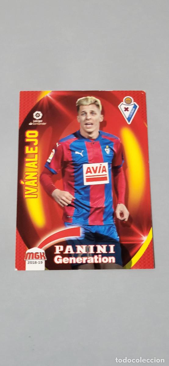 Cromos de f&uacute;tbol: Megacracks 18/19. Iv&aacute;n Alejo. Eibar. Panini generation. - Foto 1