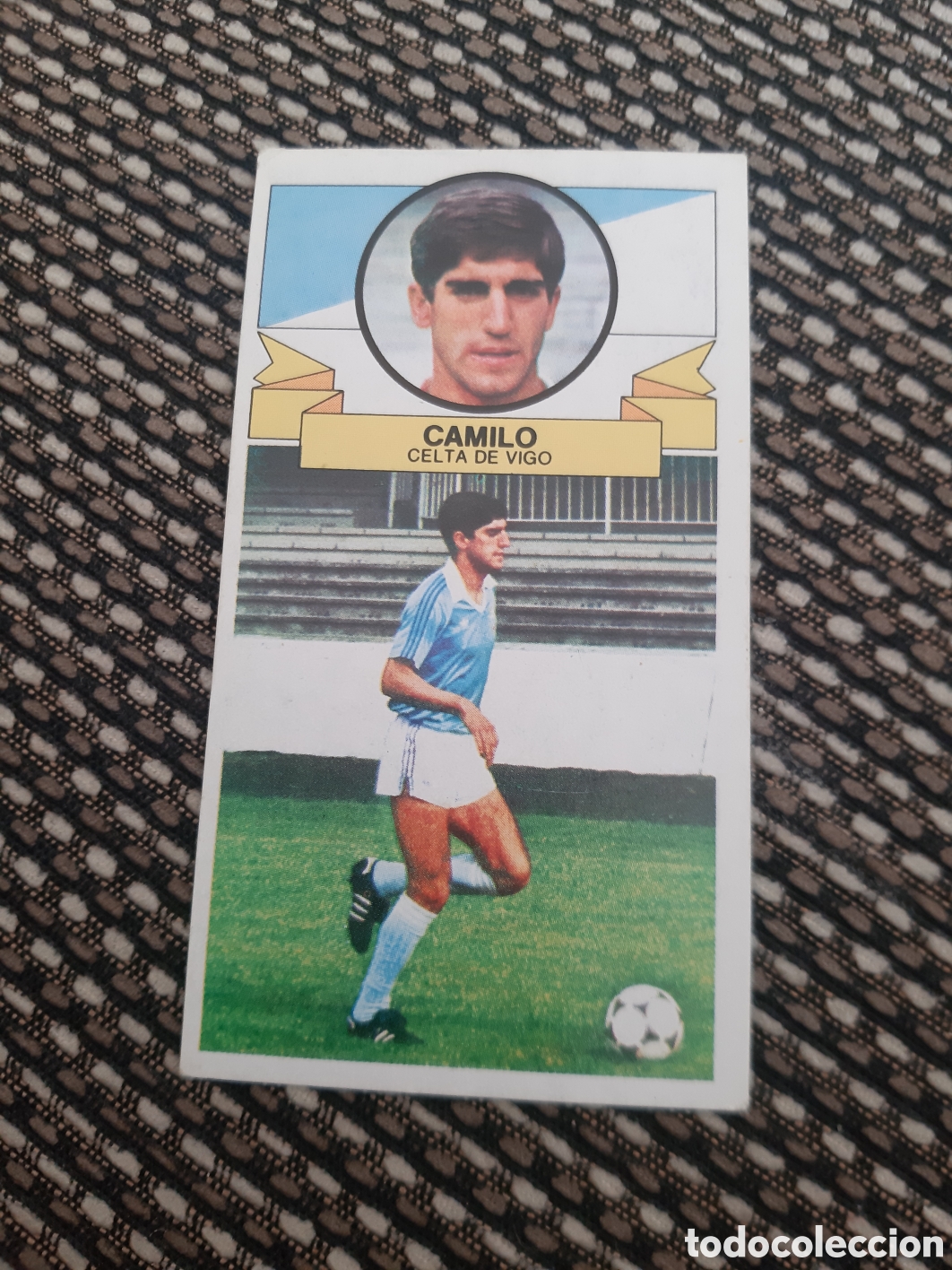 Cromos de f&uacute;tbol: CAMILO.. CELTA.. SIN PEGAR ESTE 85/86 - Foto 1