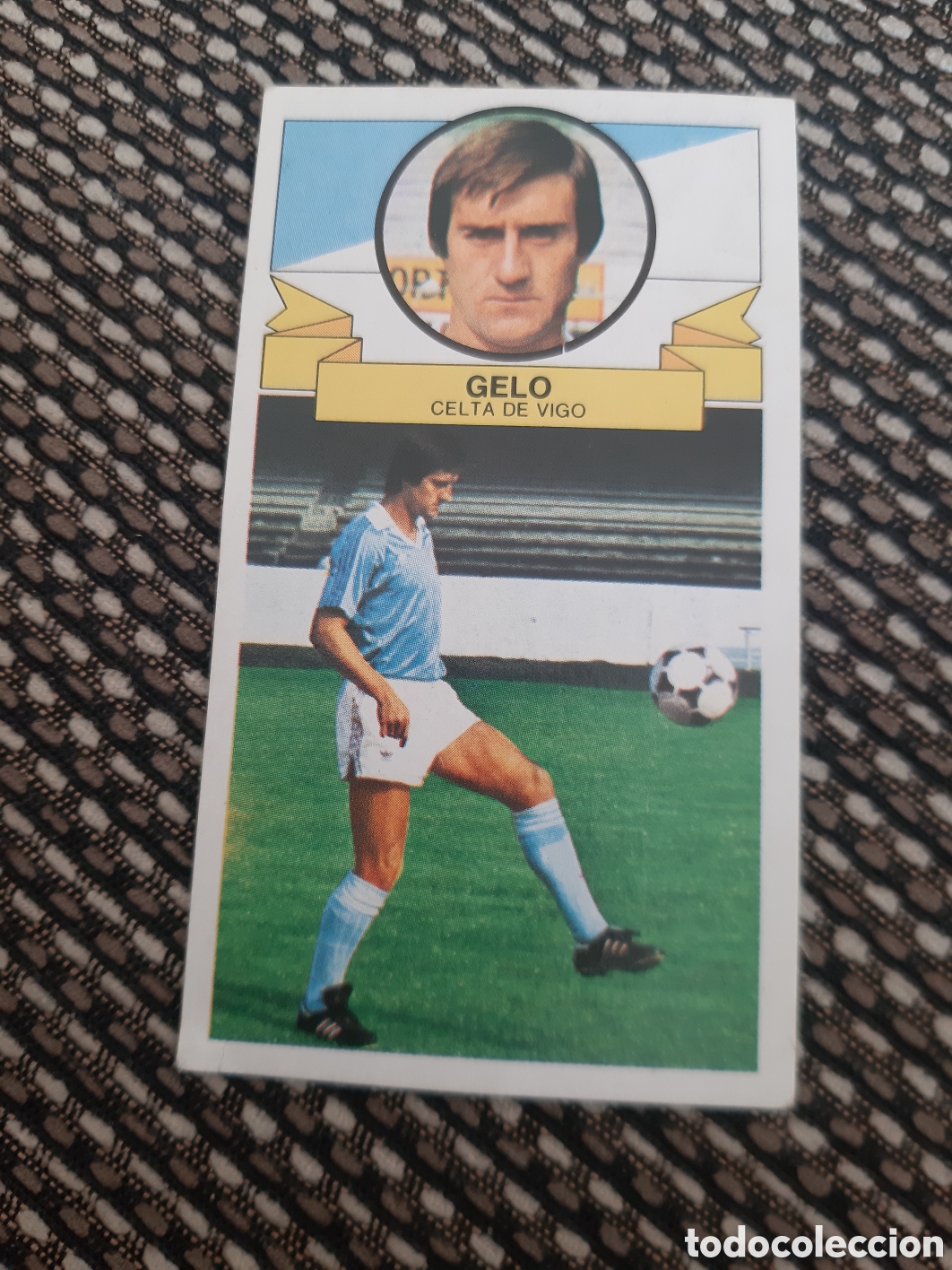 Cromos de f&uacute;tbol: GELO.. CELTA.. SIN PEGAR ESTE 85/86 - Foto 1