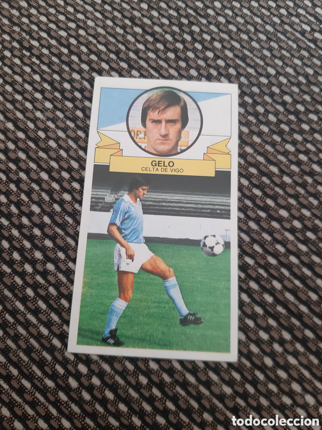Cromos de f&uacute;tbol: GELO.. CELTA.. SIN PEGAR ESTE 85/86 - Foto 1