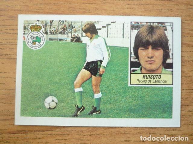 Fu&szlig;ball-Sticker: CROMO LIGA ESTE 84 85 RUISOTO (RACING SANTANDER) - DESPEGADO - 1984 1985