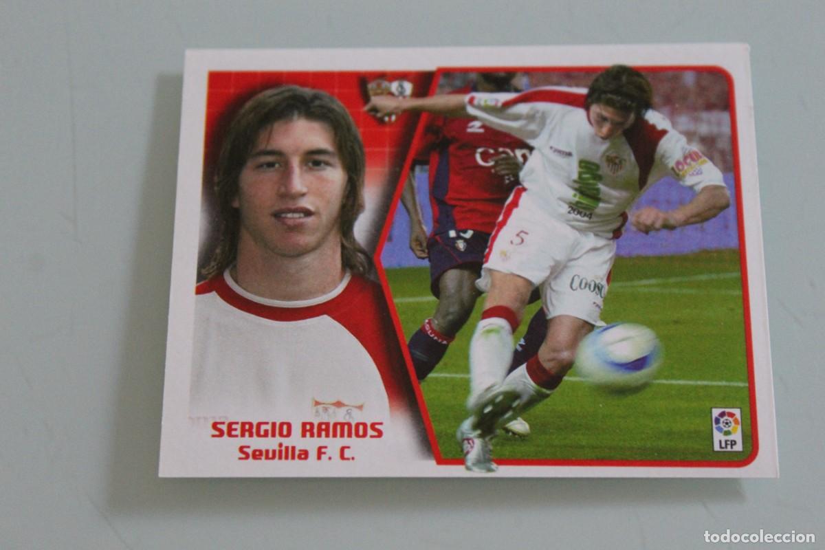 Cromos de f&uacute;tbol: ESTE 05 06 SERGIO RAMOS BAJA SIN PEGAR - Foto 1