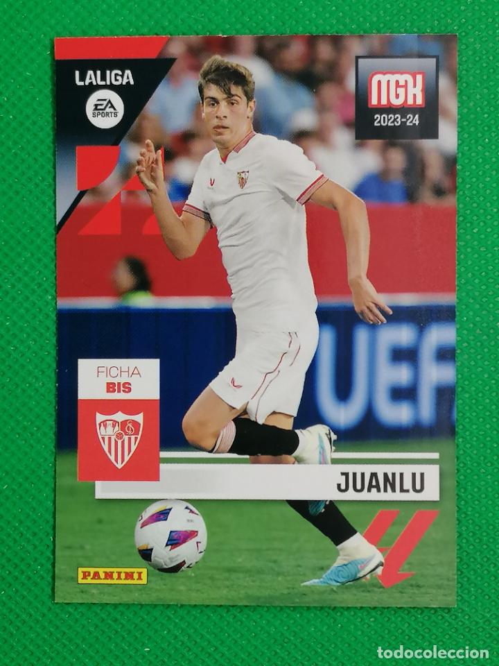 Cromos de F&uacute;tbol: 329 BIS JUANLU SEVILLA EDICION LIMITADA MEGACRACKS 2023 2024 23 24