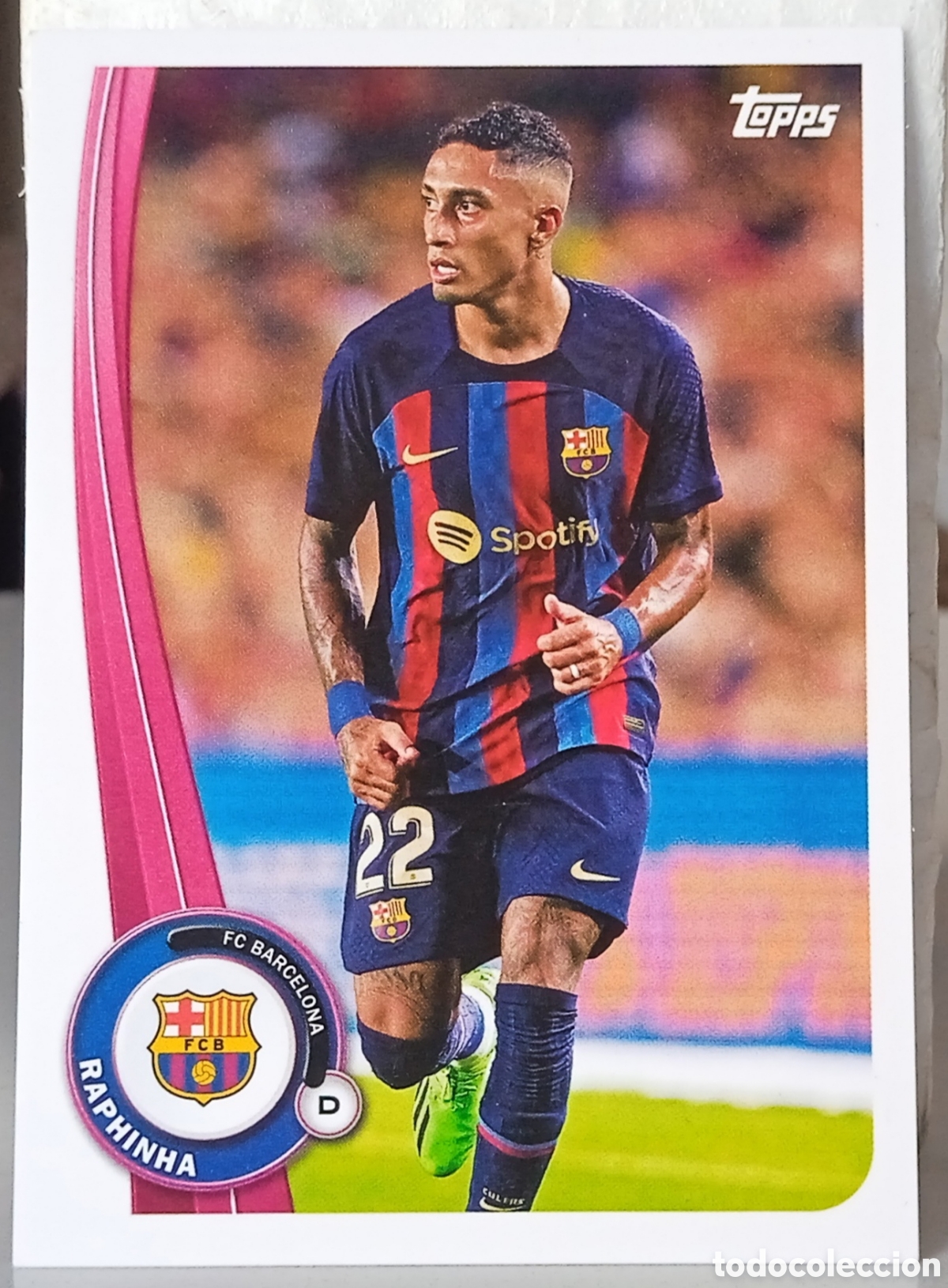 Cromos de f&uacute;tbol: TOPPS SET DEL BARCA 22/23-BA-15 RAPHINA - Foto 1