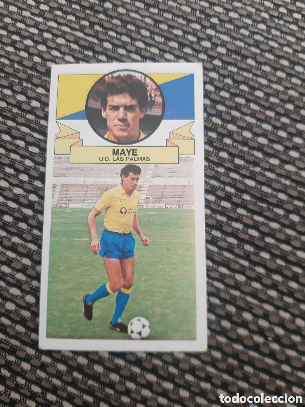 Cromos de f&uacute;tbol: MAYE.. LAS PALMAS.. SIN PEGAR ESTE 85/86 - Foto 1