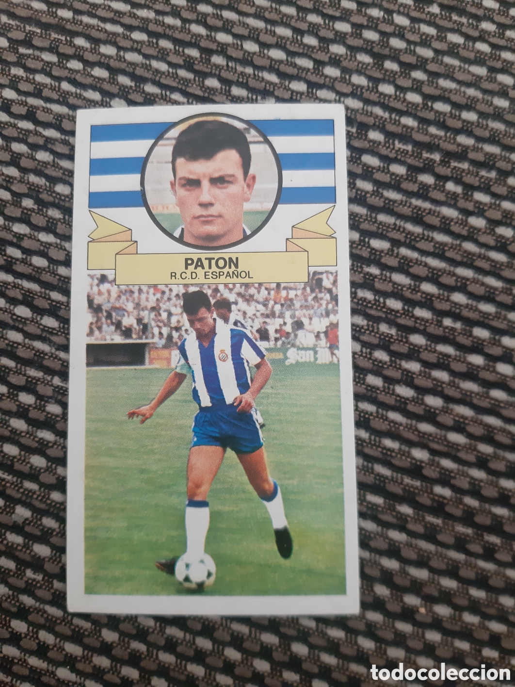 Cromos de f&uacute;tbol: PATON.. ESPA&Ntilde;OL.. SIN PEGAR ESTE 85/86 - Foto 1